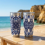 Gobelet acier isotherme azulejos