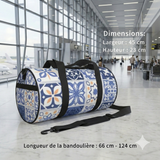 Sac polochon azulejos portugais