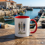 Mug Lisbonne Portugal "Sardines"