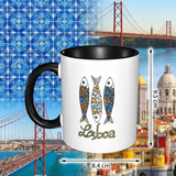 Mug Lisbonne Portugal "Sardines"